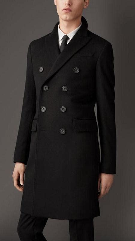 burberry overcoat men's burgundy.